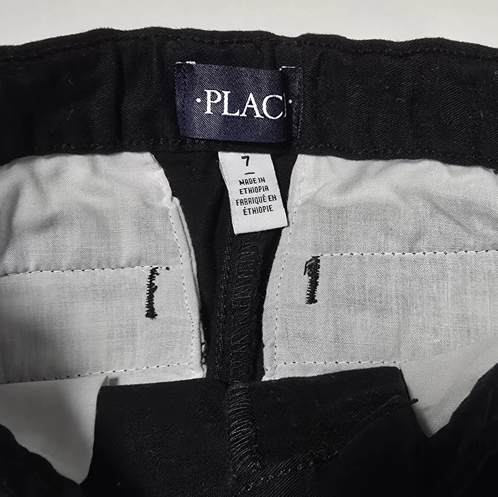 Youth Boy's Size 7 Black, Navy, and Tan Pants Set - Picture 5 of 16